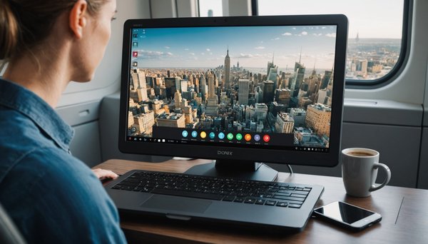 Moniteur nomade : boostez votre productivité en voyage